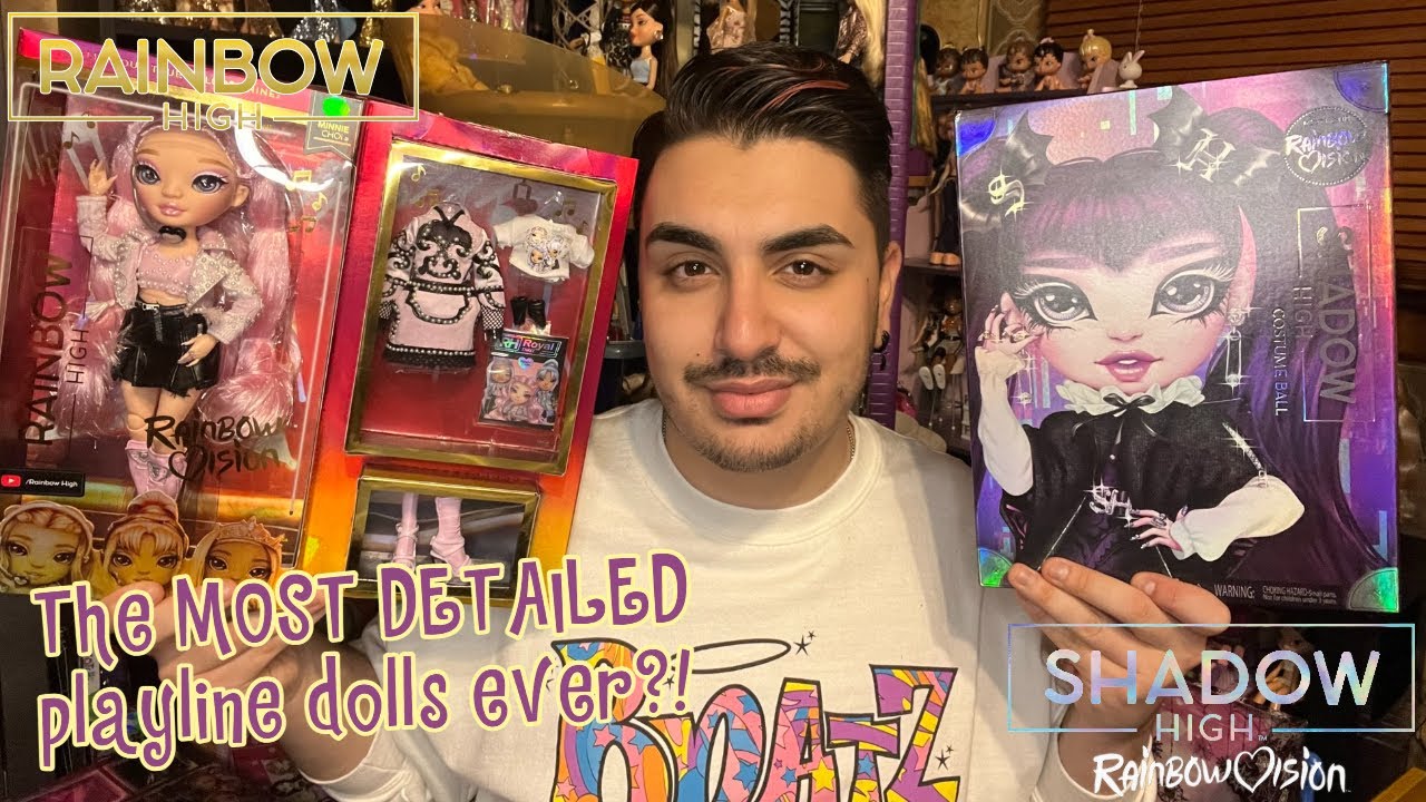HUGE Rainbow High and Shadow High Rainbow Vision Unboxing! The MOST DETAILED Playline Dolls Ever?!!