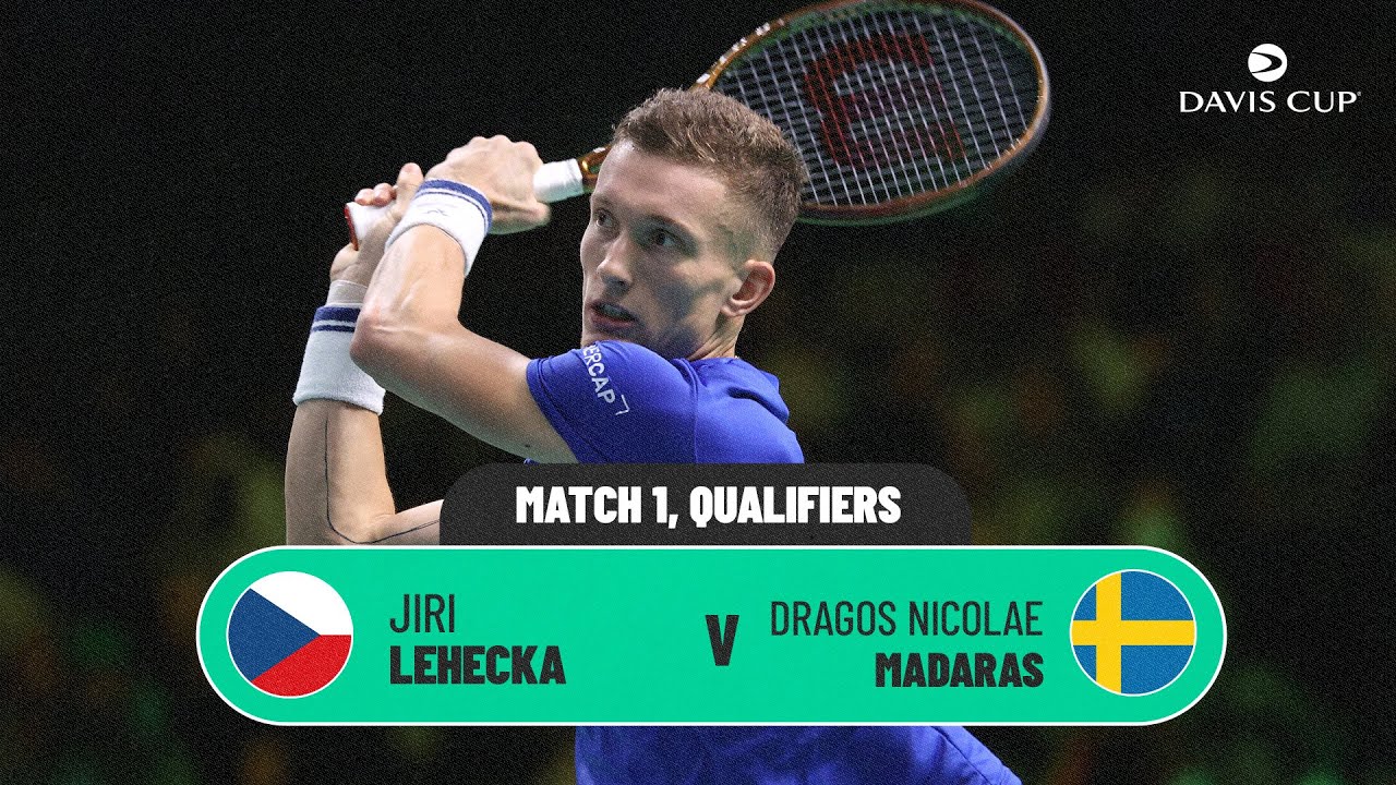 Jiri Lehecka v Dragos Madaras | Czechia v Sweden | 2026 Davis Cup Qualifiers 1st Round highlights