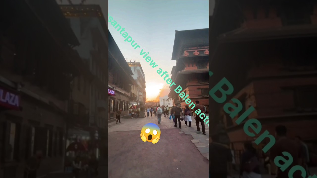 Basantapur view after Balen action 