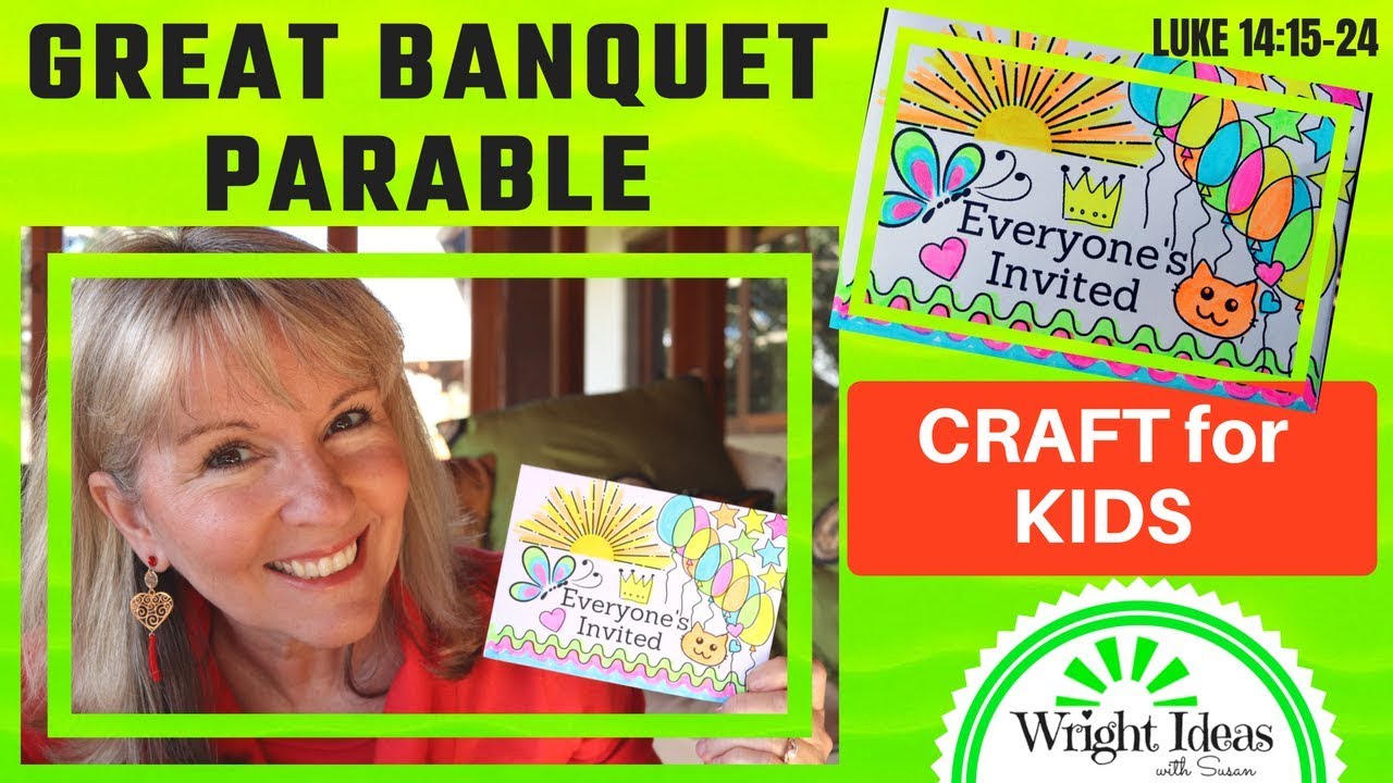 GREAT BANQUET PARABLE: Craft for Sunday School