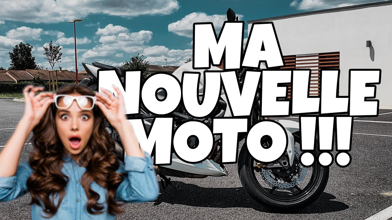 J'AI UNE NOUVELLE MOTO ! KAWASAKI Z750