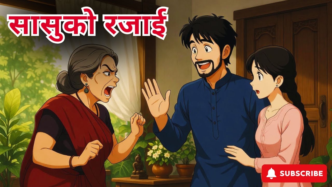 सासु बुहारीको लडाई | Sasu Buhari ko katha | Nepali lok katha | Nepali dantya katha #nepalikatha