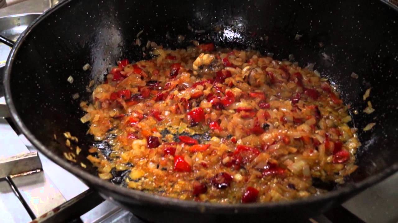 Receta: Como se hace el gazpacho de pescado (Mero).Restaurante El Escorial