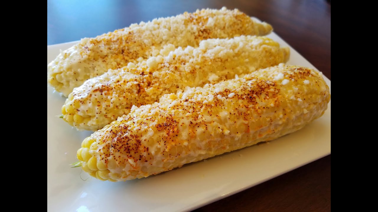 💖 Street Corn Recipe or Mexican Elote Super Bowl appetizers Recipes by Mommy Is A Chef Heidy Guzman