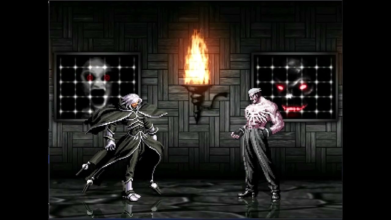 The King Fighters - Black R MUGEN Gameplay | This Character is INSANE!
