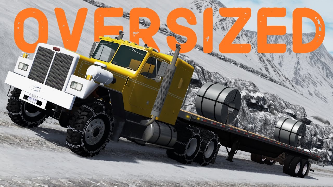 Heavy & Oversize Load Crashes 2 | BeamNG.drive