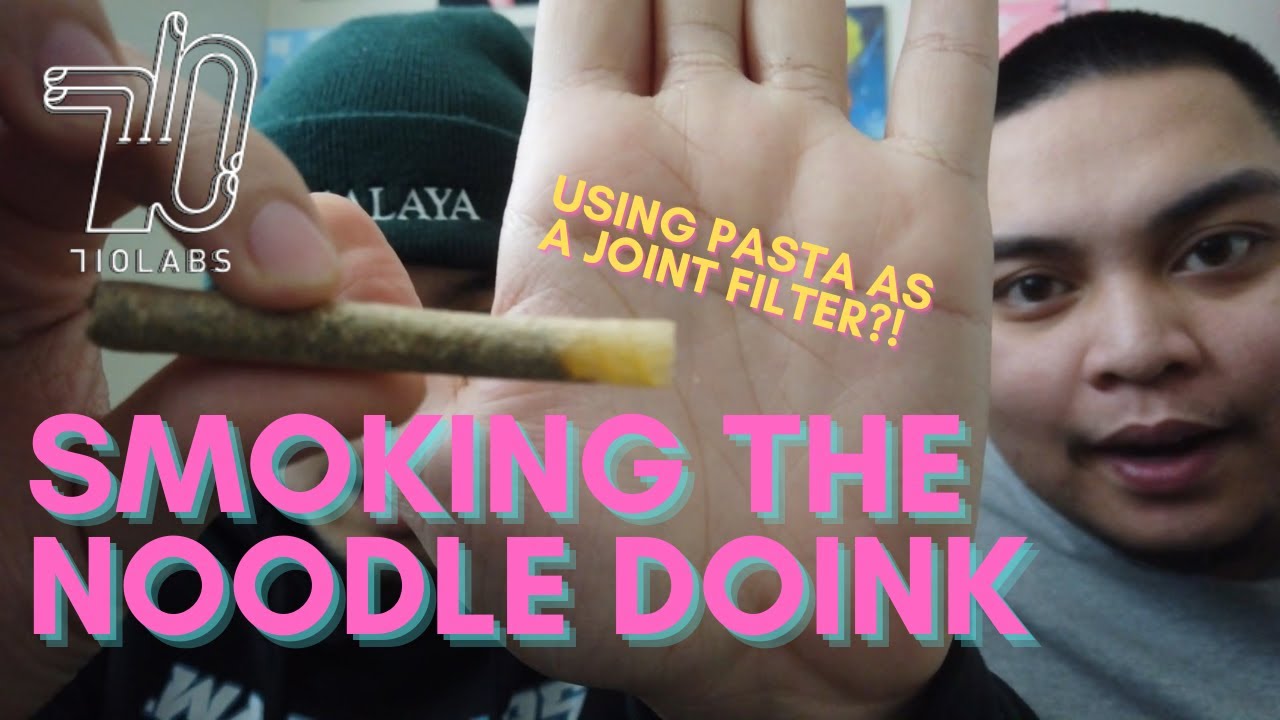 TOO BAKED to THINK While SHMOKIN' on That ROTINI Roll 🍃 💨| 710 LABS NOODLE DOINK SESH