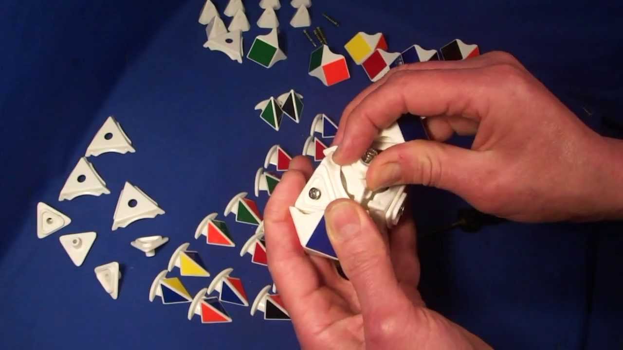 Lattice Cube Puzzle **Mechanism Revealed** (disassembly & assembly tutorial)