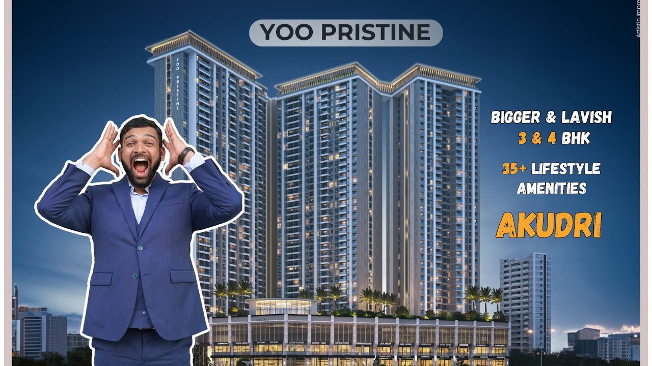 Yoo Pristine Akurdi | 3 BHK Sample Flat Tour | 35+ Premium Amenities | Luxury Living in West Pune