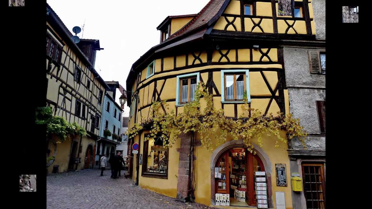 Village de Riquewihr Ville - Haut-Rhin -  ALSACE - FRANCE - Cat Stevens - Morning has Broken - HD/HQ