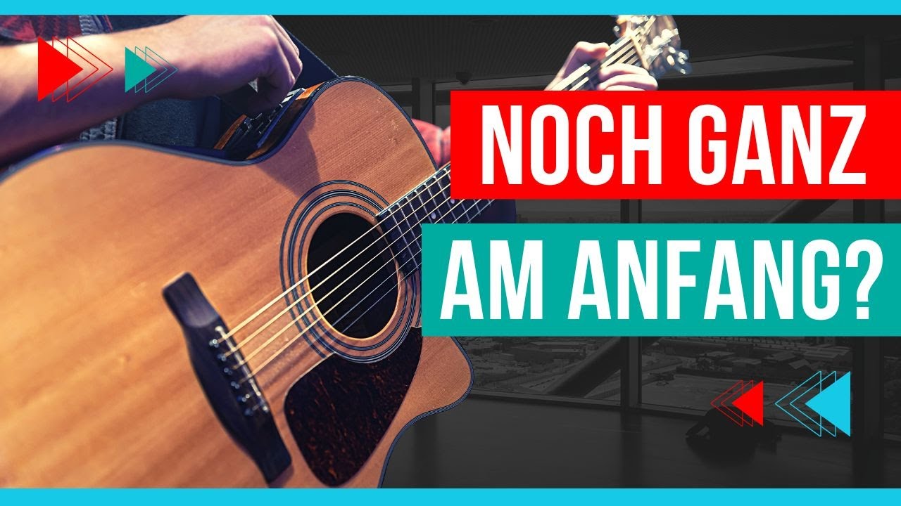 Gitarre spielen - Diese 5 Tipps erleichtern den Einstieg!