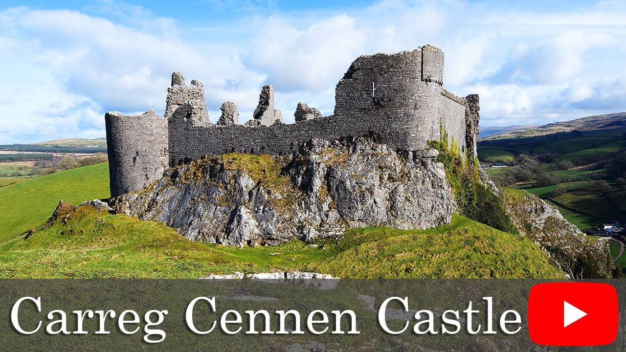 The Cave In The Castle At Carreg Cennen.
