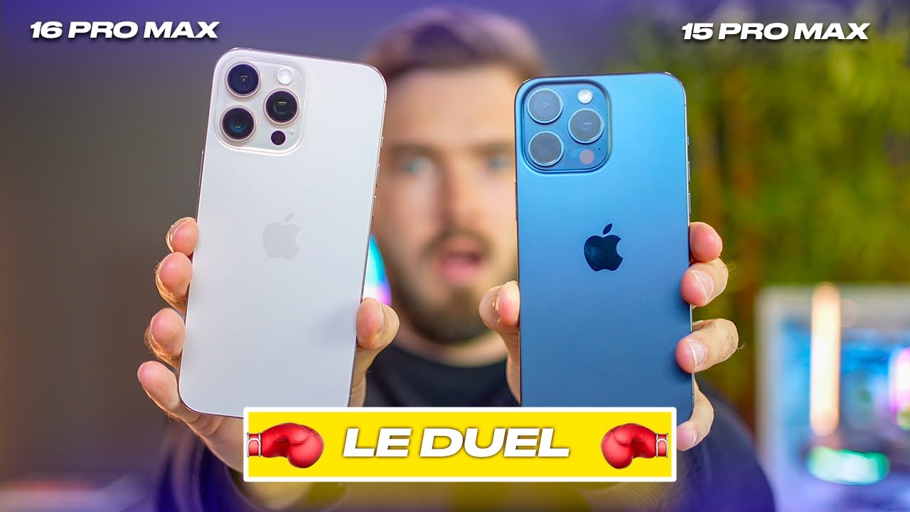 iPhone 16 Pro Max vs 15 Pro Max ? Lequel choisir ? 🤨