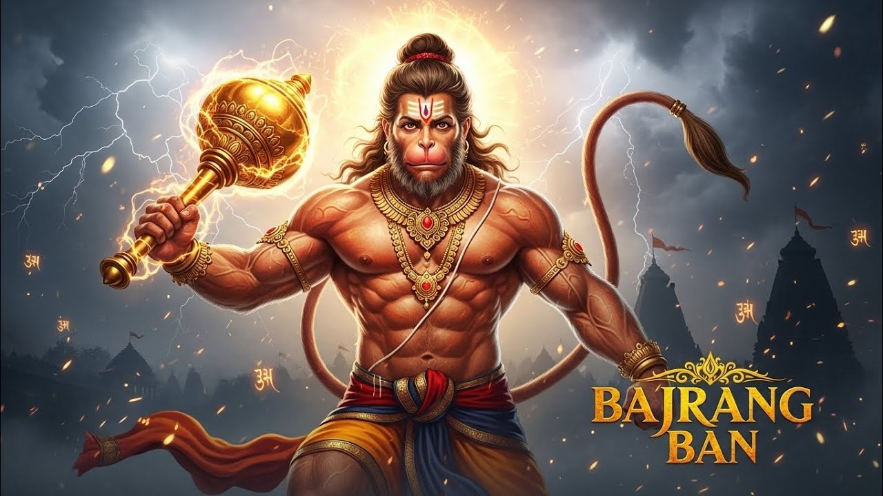 Bajrang Ban | श्री बजरंगबाण | Powerful Hanuman MantraLIVE Bajrang Ban | 24/7 Spiritual Stream