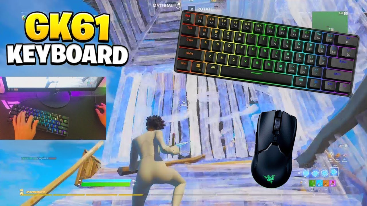 Keyboard And Mouse on Console + GK61 Handcam 🤩 (PS4/PS5/XBOX)