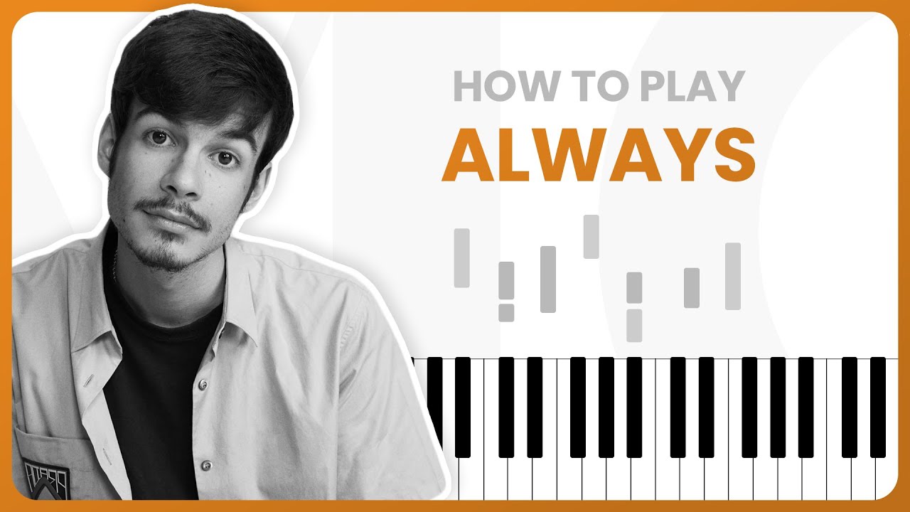 How To Play Always By Rex Orange County On Piano - Piano Tutorial (Part 1 - Free Tutorial)