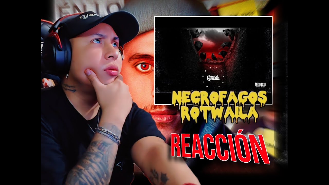 Reaccion Necrófagos 🐦‍⬛⚰️ - Rotwaila  (Video Oficial)| Lucas Princi14 REACCIONA |