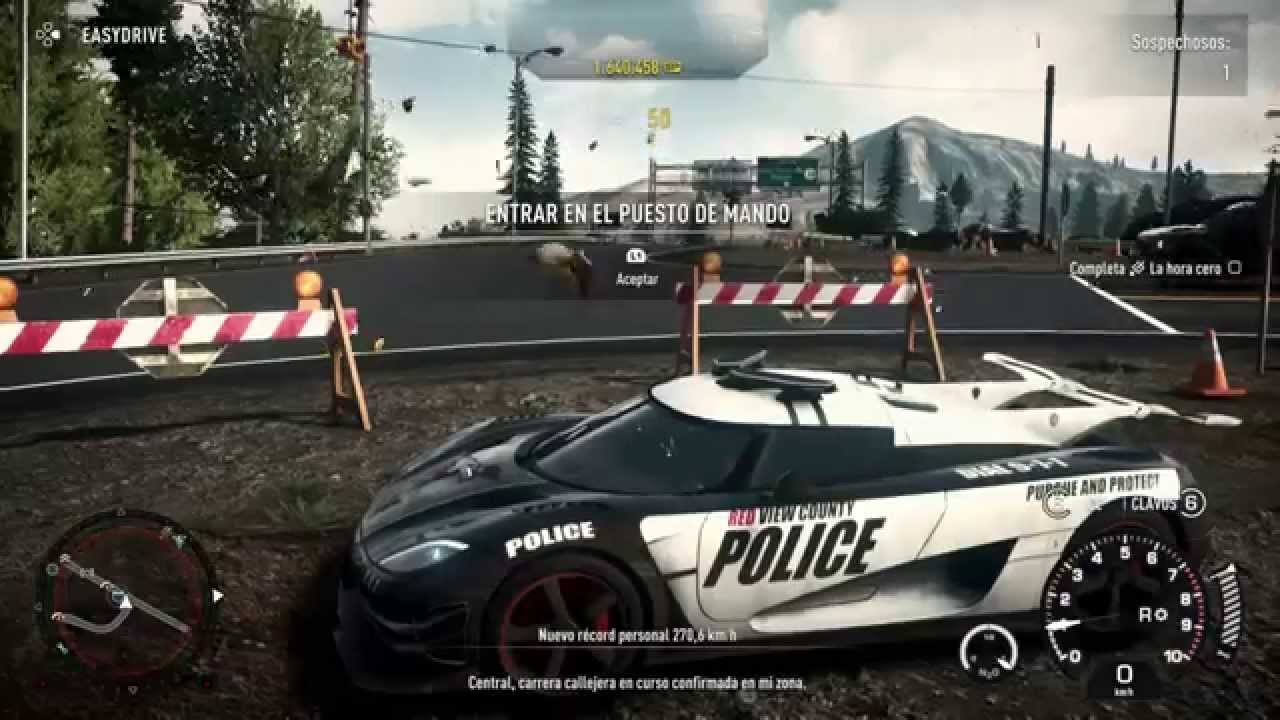 Need for speed rivals  con el mejor carro de policia