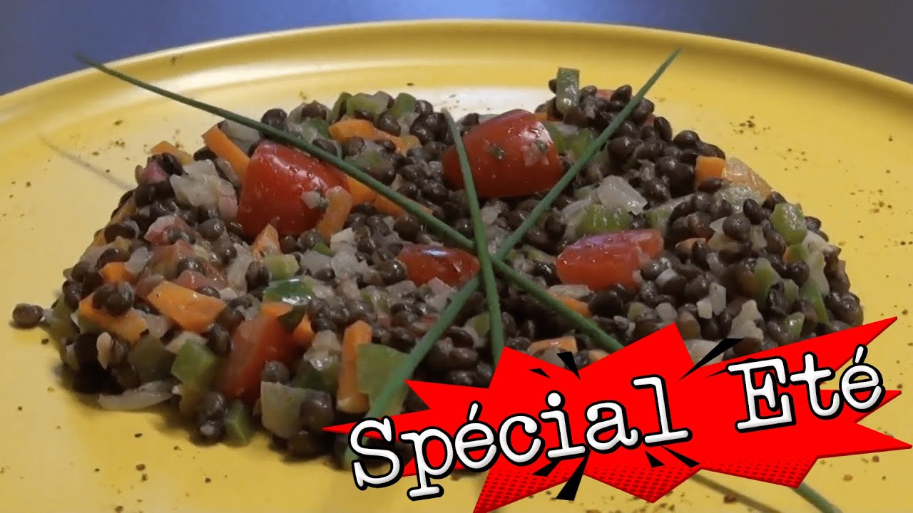 Salade de Lentilles : Fraîcheur et Équilibre pour un Été Savoureux !