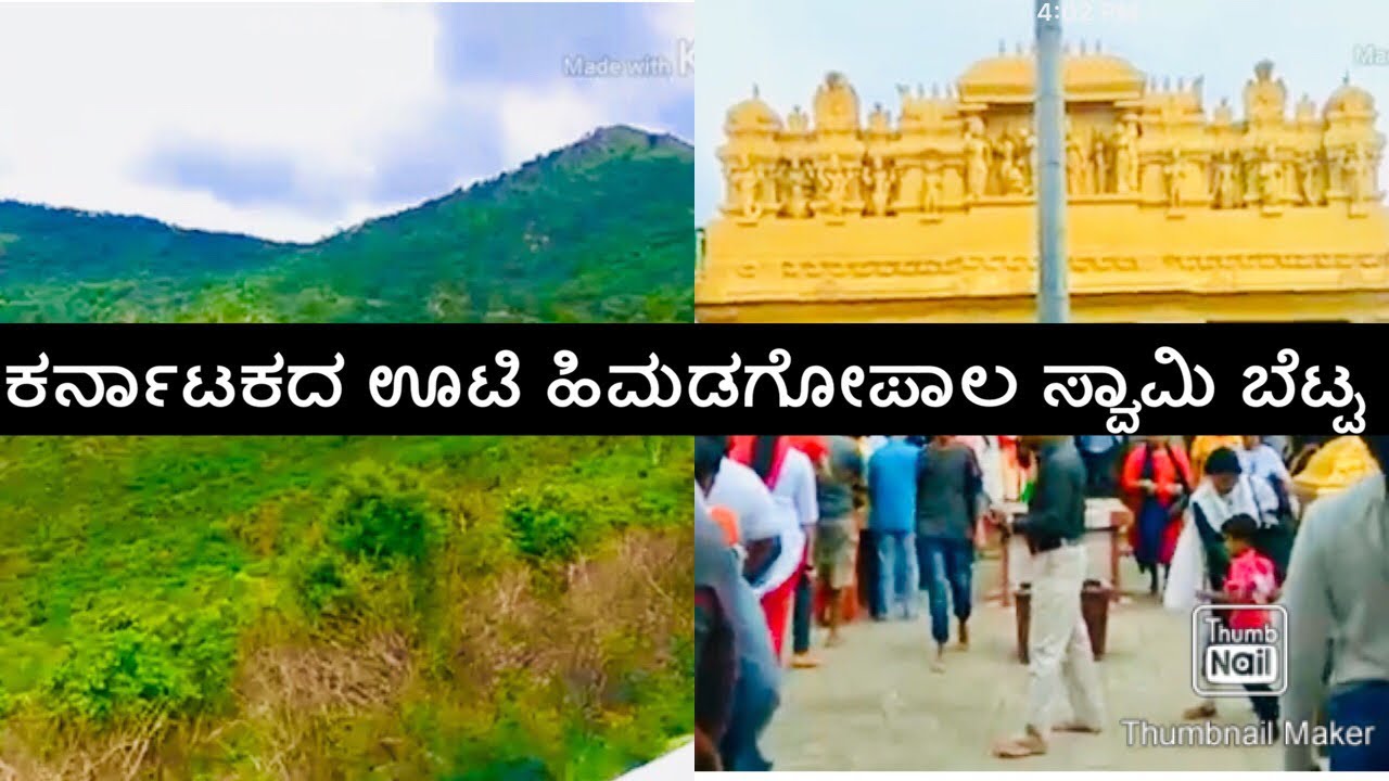 ಕರ್ನಾಟಕದ ಊಟಿ ಹಿಮದ್ ಗೋಪಾಲಸ್ವಾಮಿ ಬೆಟ್ಟ | Himad Gopalswami Hills | Kannada vlog