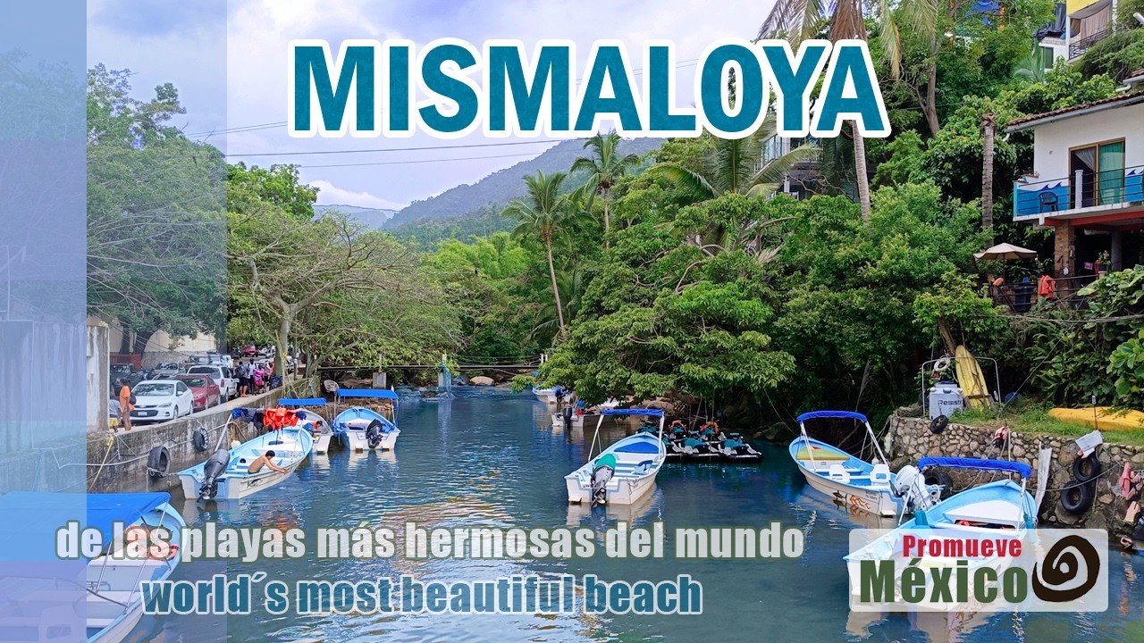 Playa de Mismaloya en Puerto Vallarta, Jalisco, Promueve México.