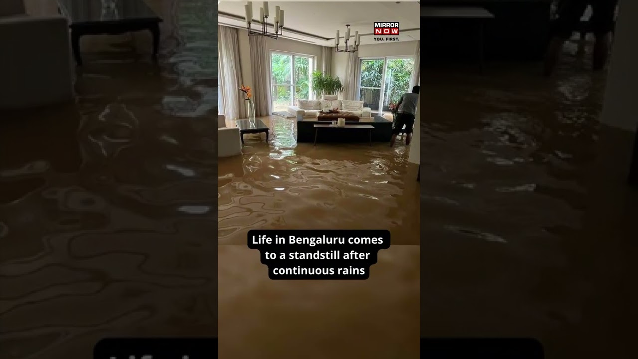 Bengaluru Luxurious Villa | Water Floods Elite Villa In Bengaluru City | Bengaluru Rains