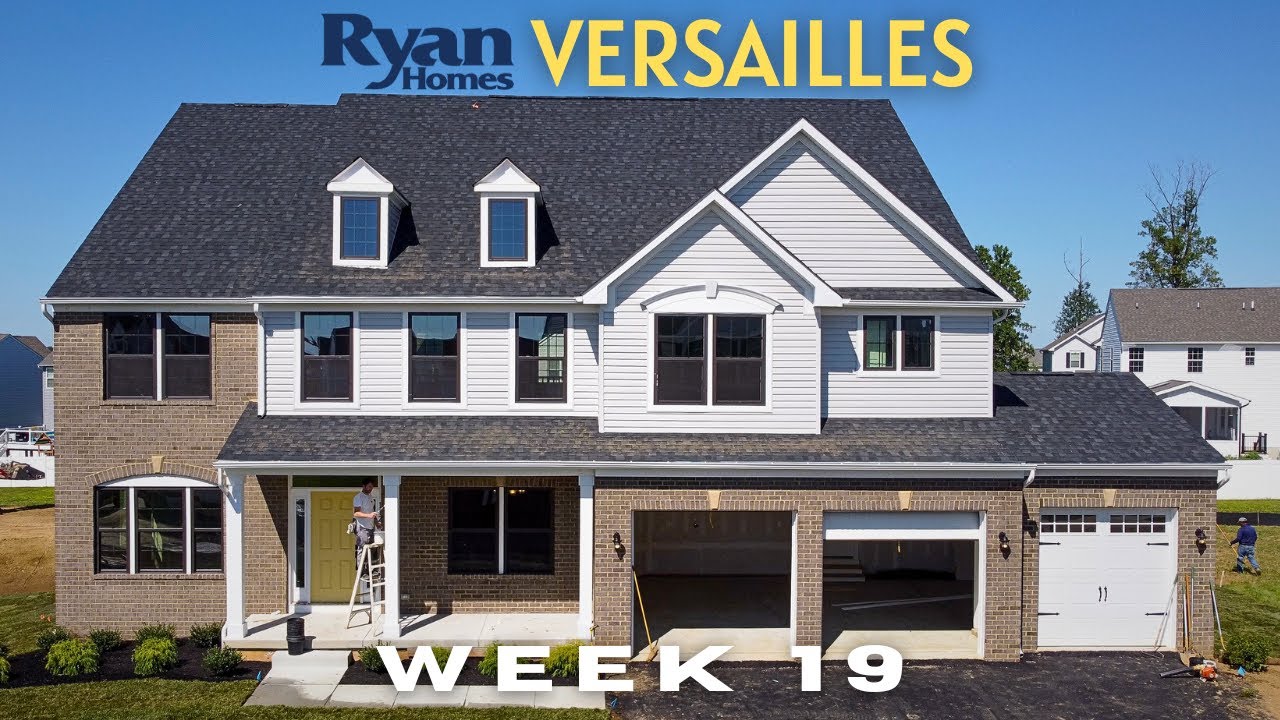 Week 19: Sod/Seed, Landscaping, Final Touch-Ups! | Ryan Homes Versailles Construction Update