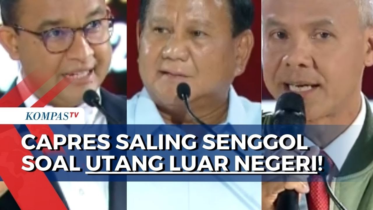 Soal Utang Luar Negeri, Capres Lempar Tanggap soal Kebijakan Belanja Anggaran Pertahanan