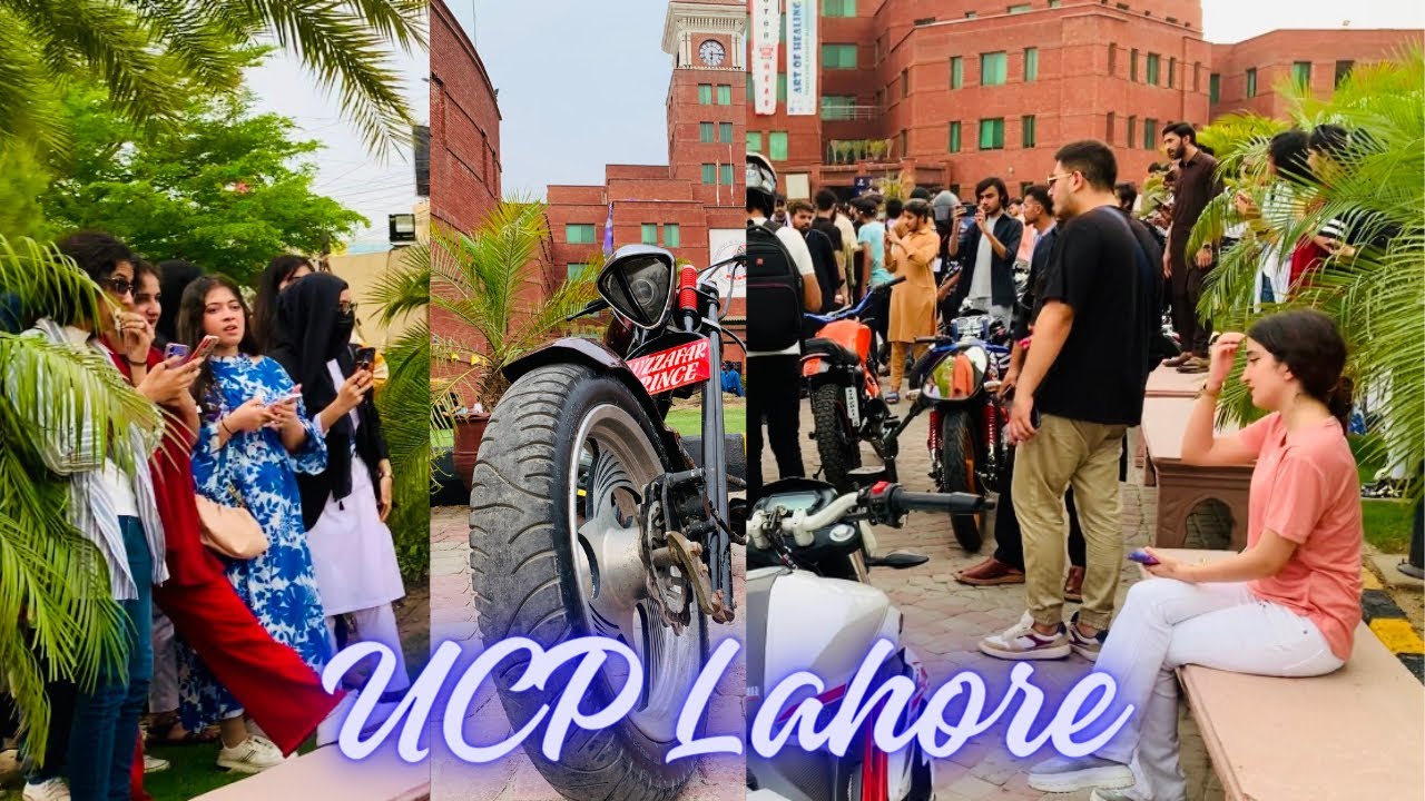 UCP Auto ShOw Lahore | University Of Central Punjab | Biker