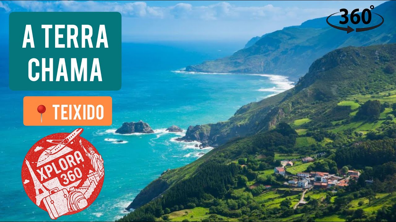 🌫️🐄 “A terra chama”: mirador sobre el abismo en Teixido 🌊/ Relax 💤 - 360º 🎥