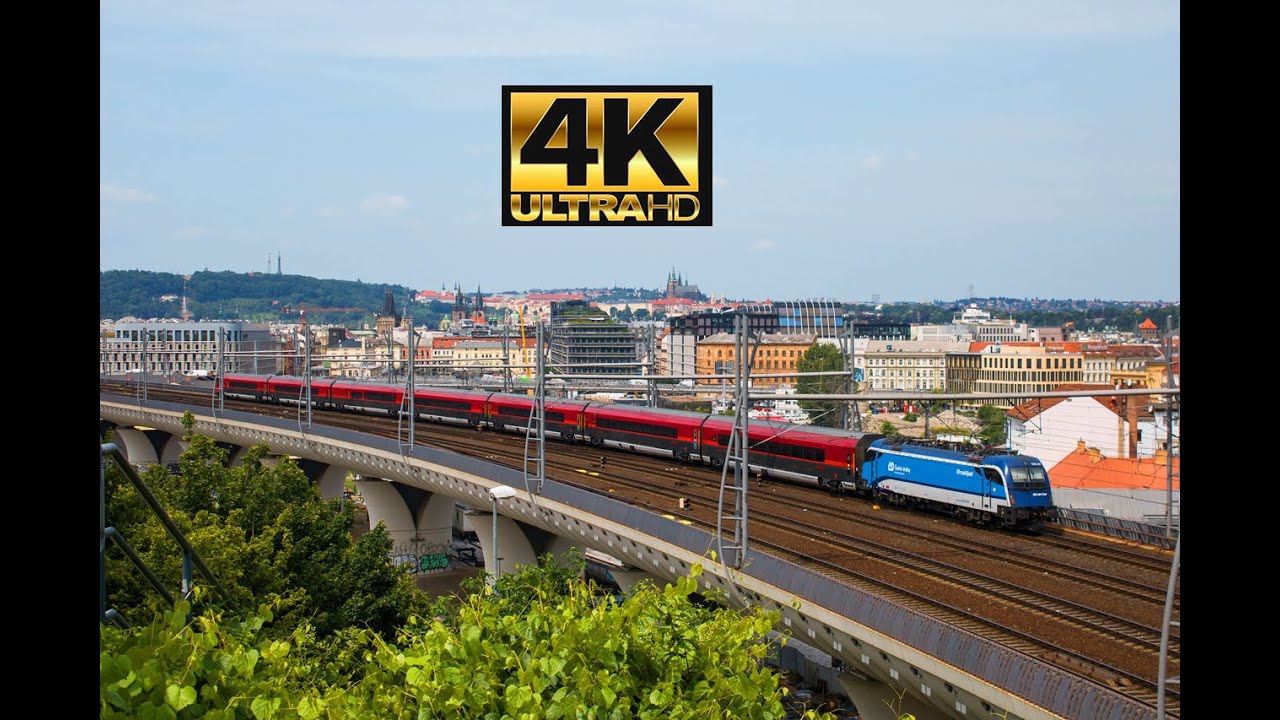 Vonatok Prága Hlavni Nadrazi és Prága-Liben között.Vlaky Praha Hl.n/2025.Június