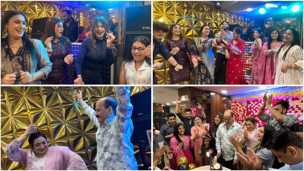 Papa ka celebrate kara 55th grand birthday.. kia bhot dance or special performances❤️