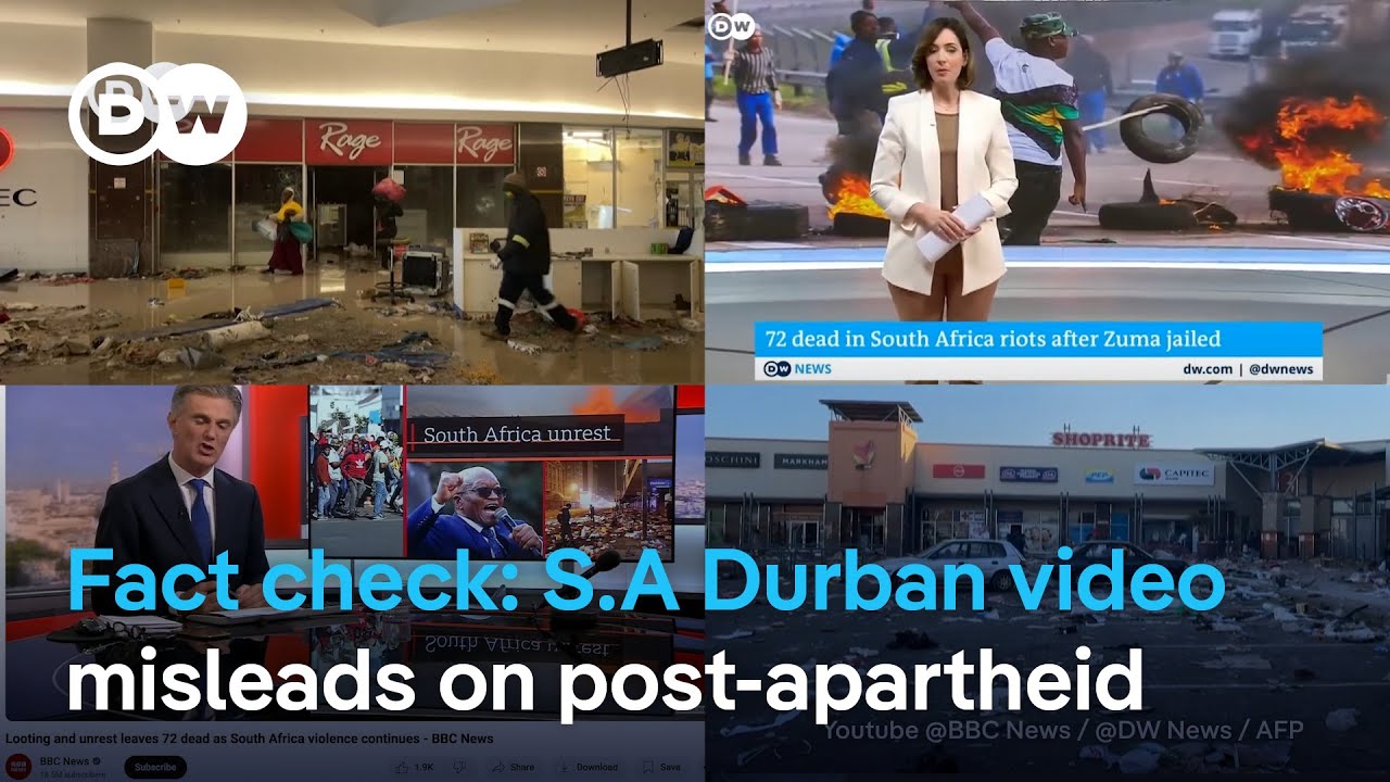 Fact check: Viral Durban video misrepresents post-apartheid South Africa