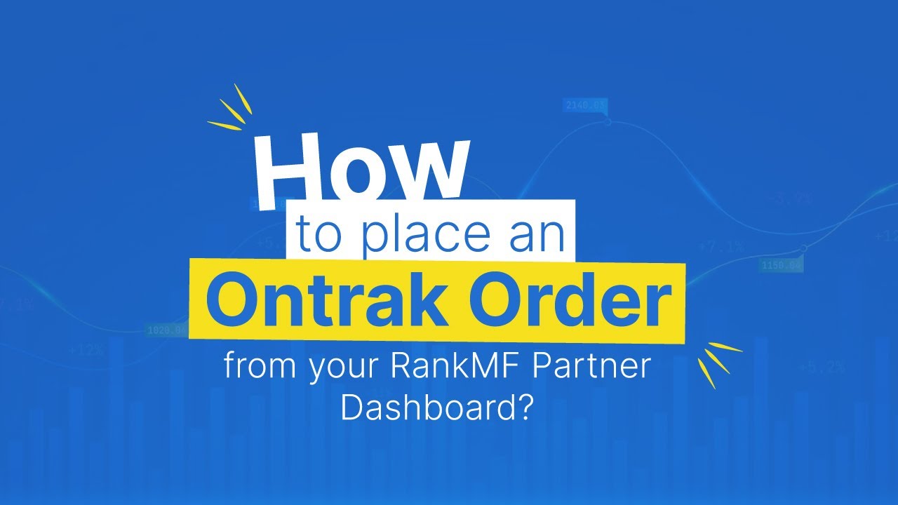 How to initiate an OnTrak order from your RankMF Partner Dashboard | English Version | RankMF
