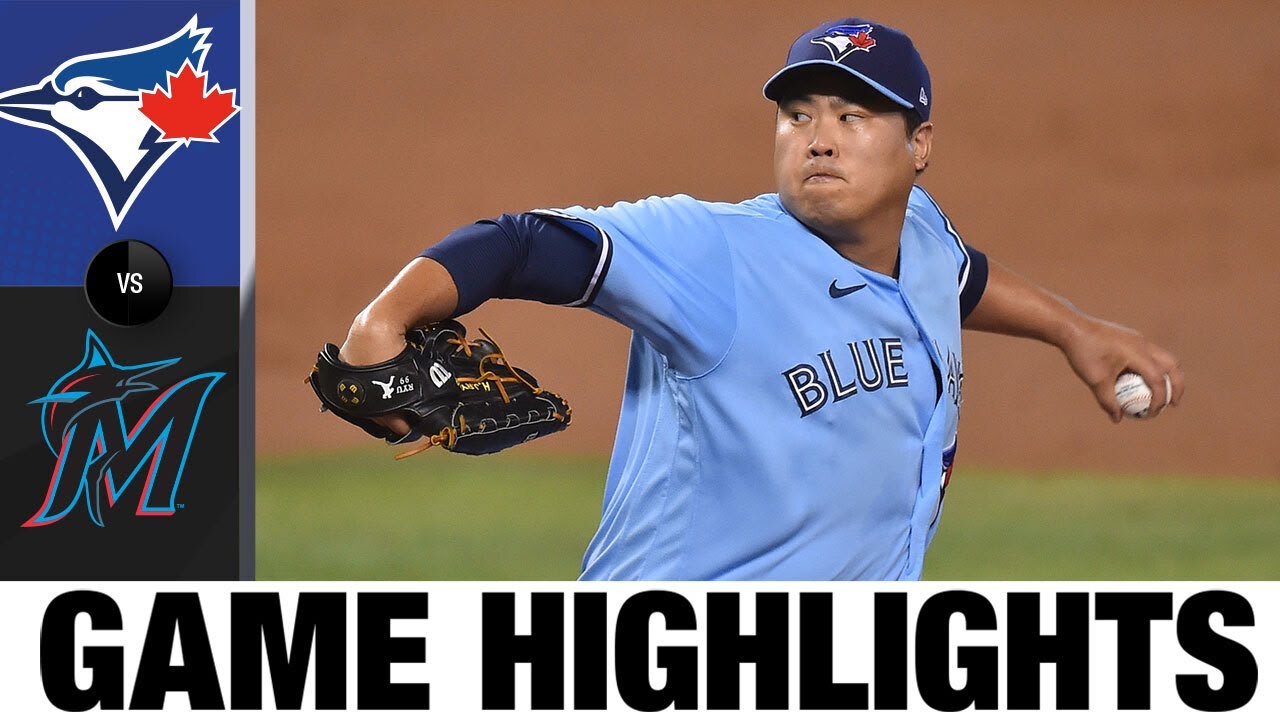 Hyun Jin Ryu allows one in Blue Jays' win | Blue Jays-Marlins Game Highlights 9/2/20
