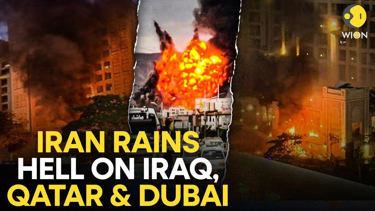 US-Israel Attack Iran LIVE: Tehran Takes Revenge! Multiple Explosions In Iraq, Qatar & Dubai | WION