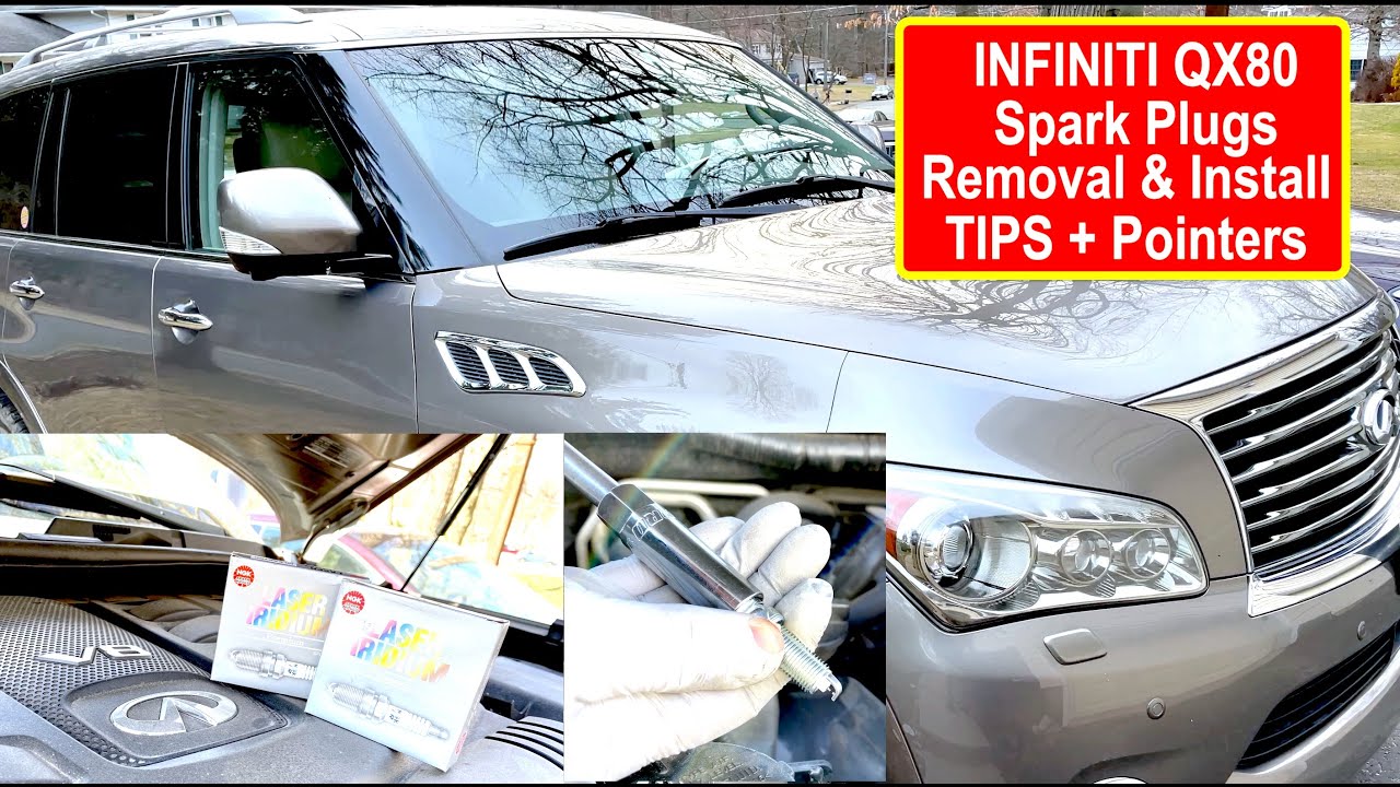 $200 DIY How to Change Spark Plugs Infiniti QX80 NGK Laser Iridium Step by Step