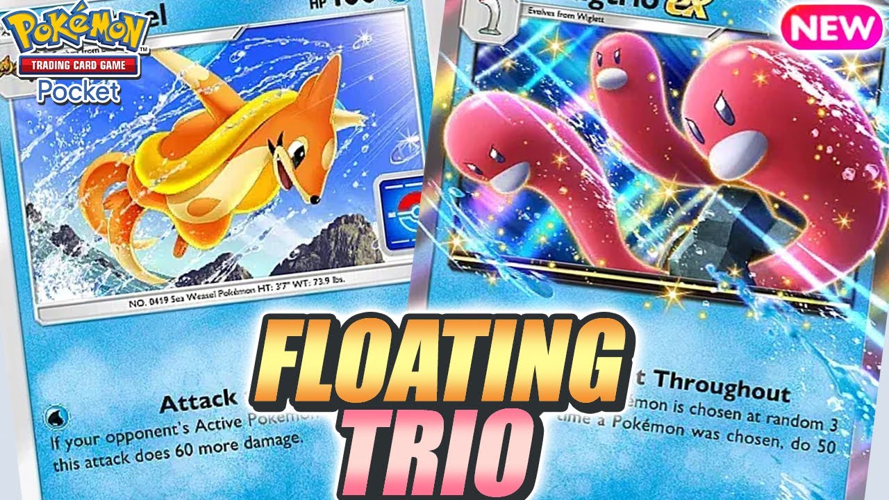 FINALLY ! New FLOATZEL is AMAZING with WUGTRIO ! - Pokemon TCG Pocket