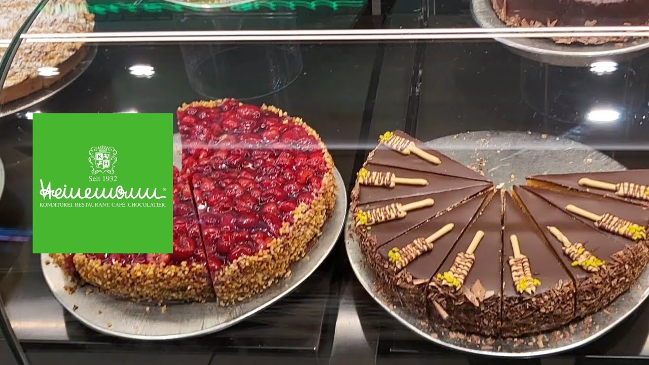 [2 min] Düsseldorf - Konditorei Heinemann, the Birthplace of Herrentorte