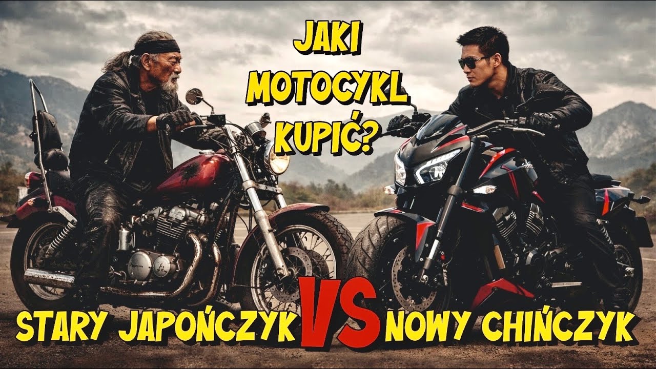 CO KUPIĆ? Stary Japończyk czy Nowy Chińczyk? #motocykle #romet #junak #daelim #hyosung