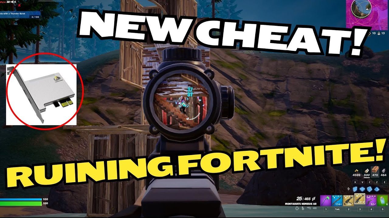 Этот чит РАЗРУШАЕТ Fortnite! (DMA)