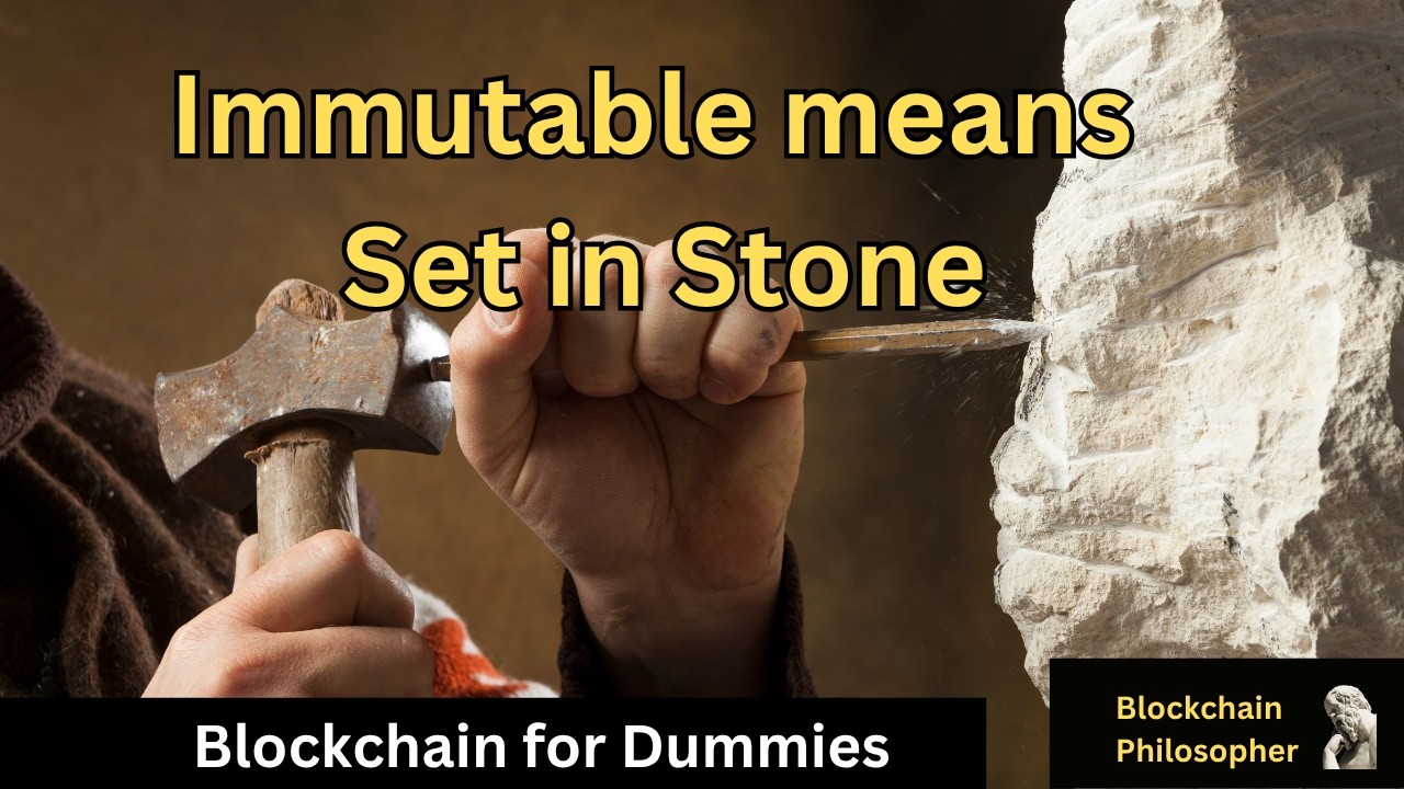Blockchain is Immutable