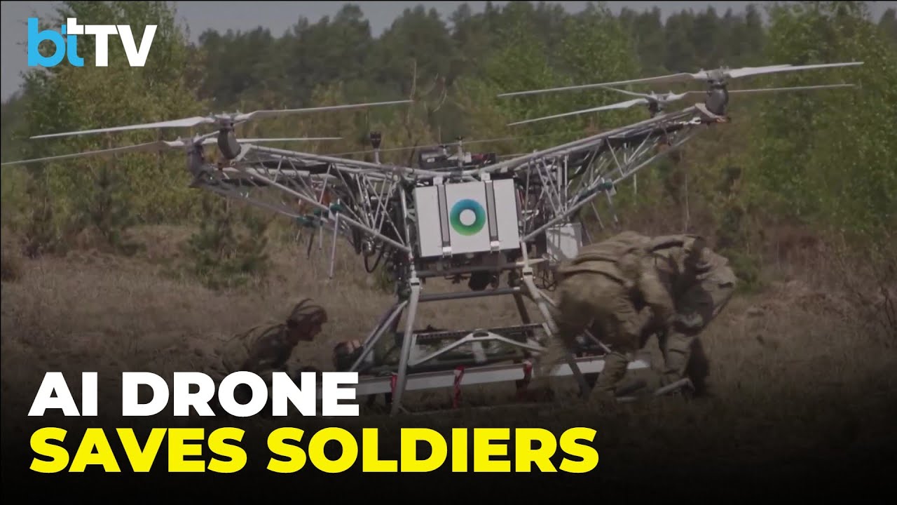 NATO Tests AI Drone For Battlefield Rescue | Future Of Military Warfare