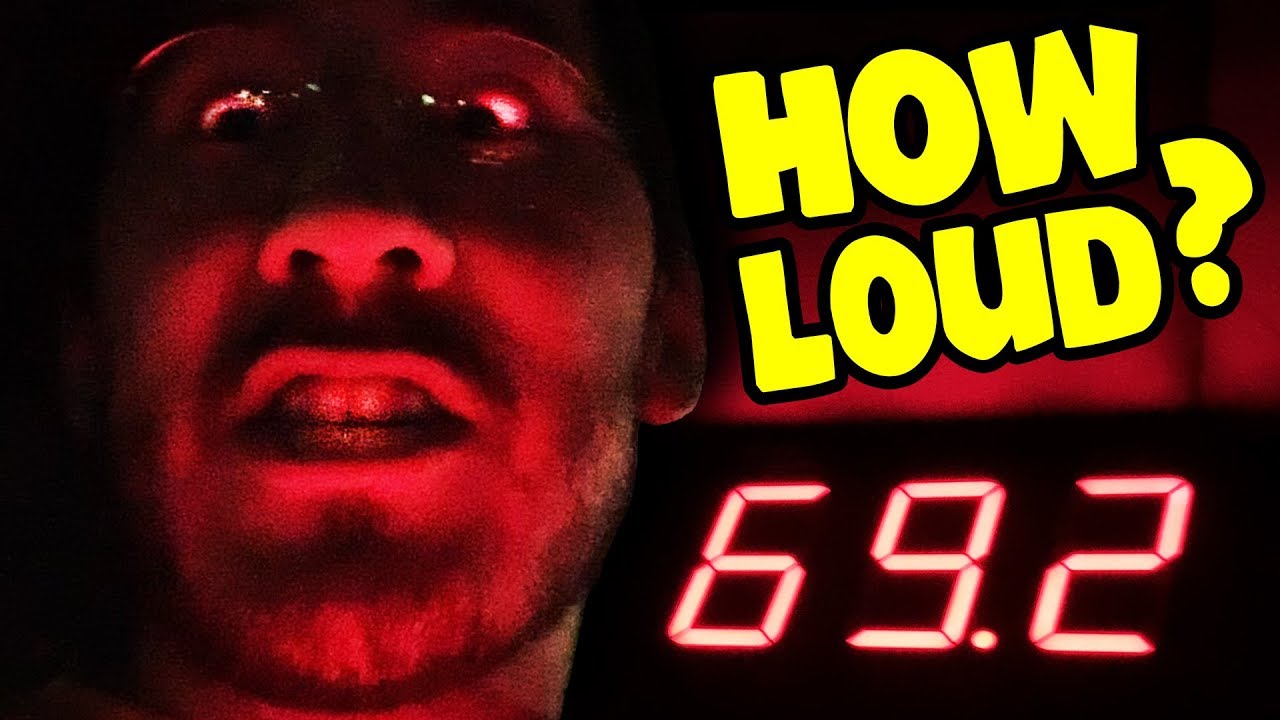 how LOUD am i?