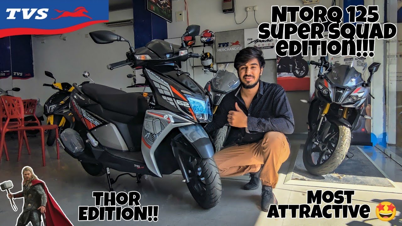New 2022 BS6 TVS NTORQ 125 LIGHTNING THOR EDITION!!! Complete Detailed Review | Exhaust | #MxK
