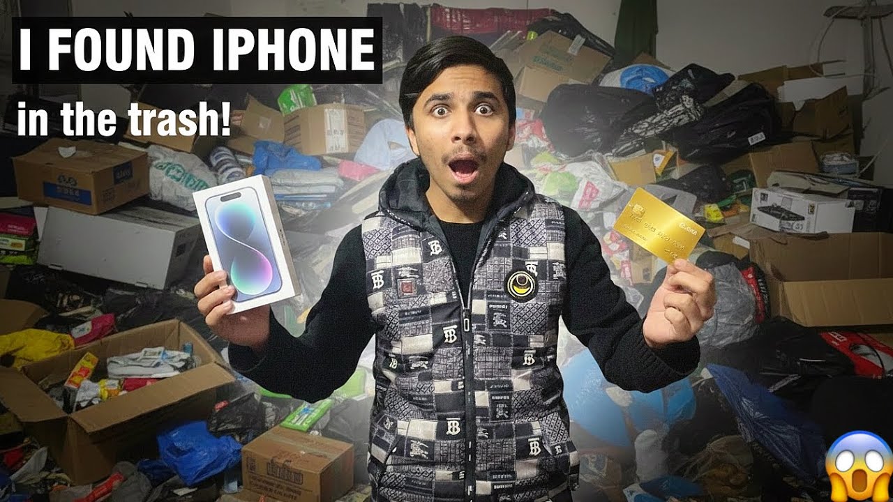 I FOUND IPHONE IN TRASH😱 AYAN LAY KAY BHAAG GAYA IPHONE 😢