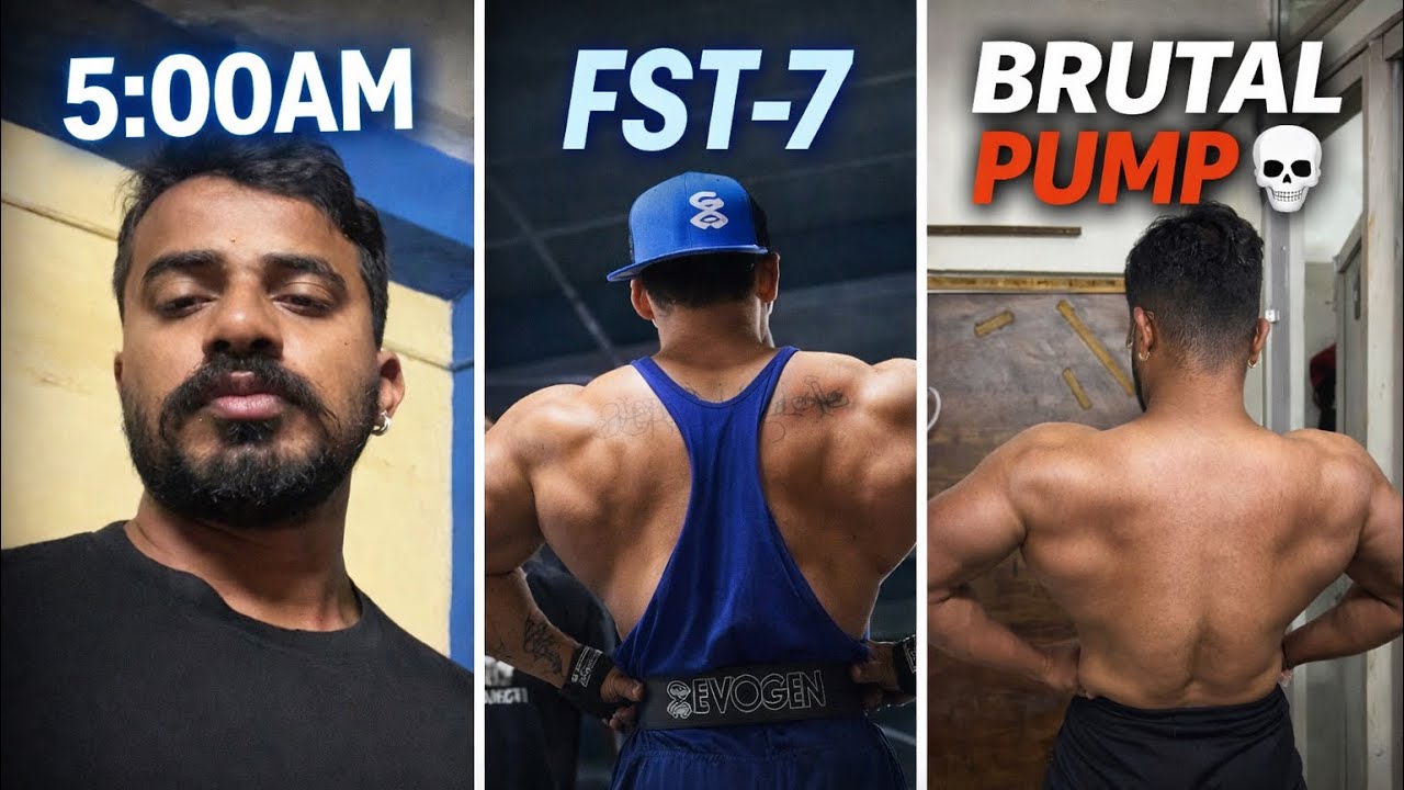FST-7 Workout is NO JOKE! 💀 | 5 AM Morning Routine