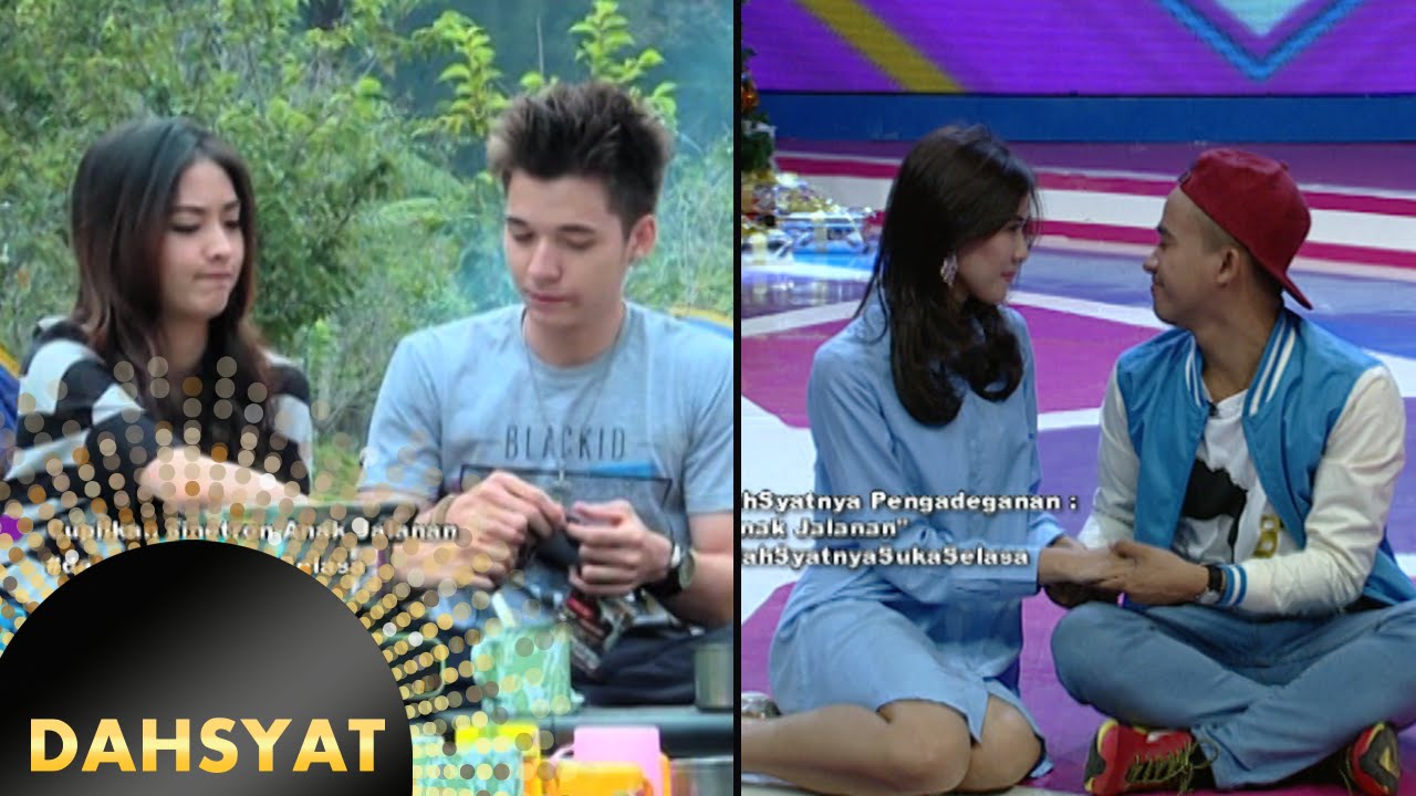 Anwar & Syahnaz parody adegan mesra Boy & Reva Anak Jalanan [Dahsyat] [29 Des 2015]