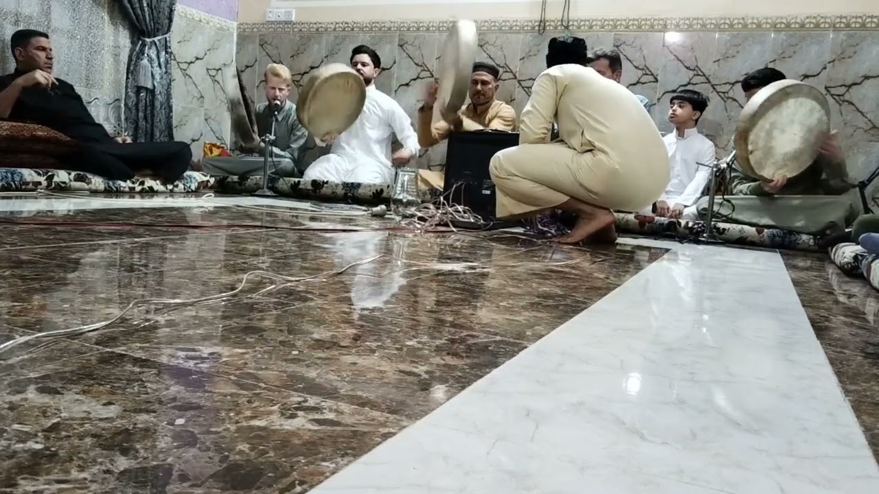 المداح كامل العجيل وغانم الحمره