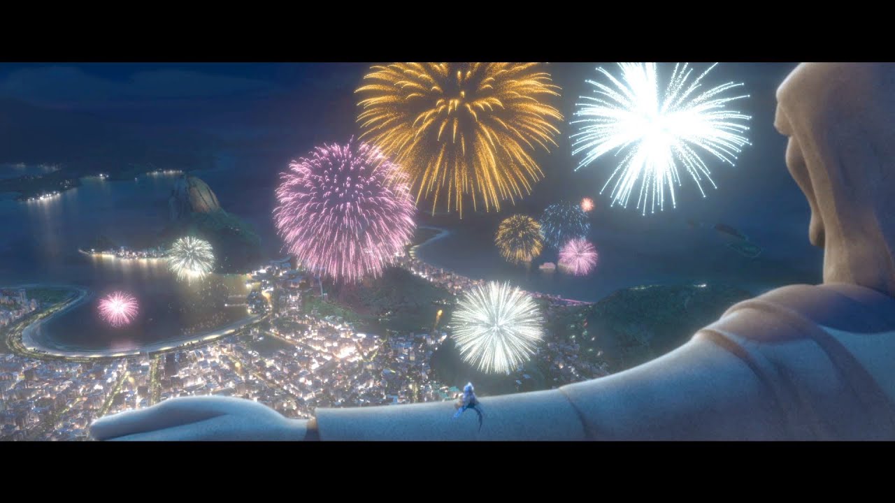 Silvester-Feuerwerk - RIO 2 Dschungelfieber - Janelle Monáe 